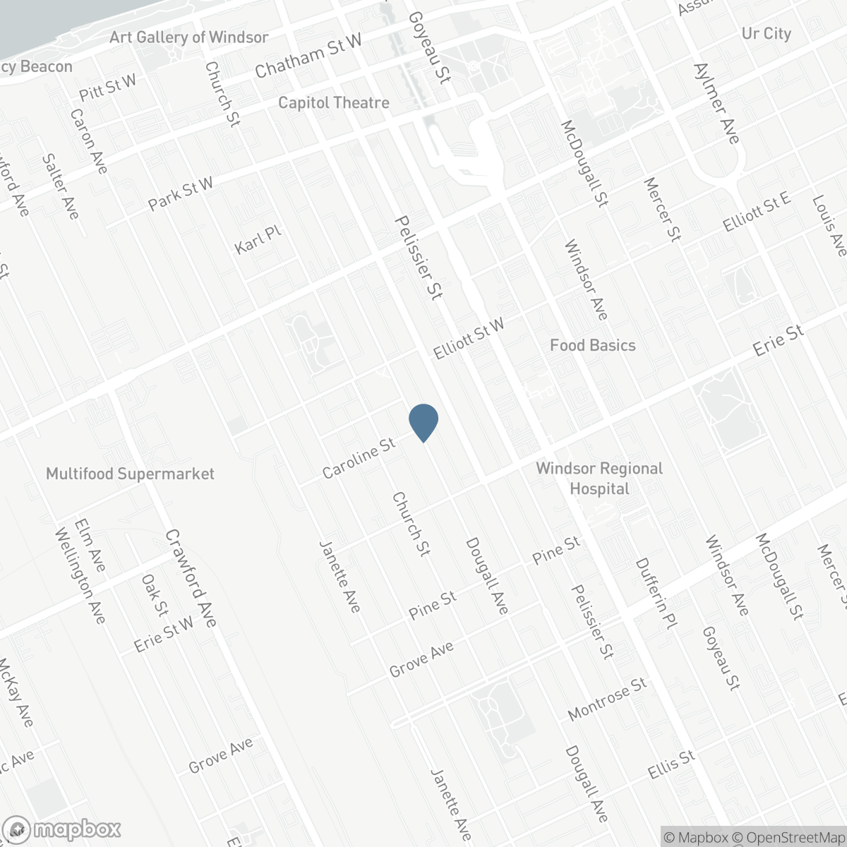 894 DOUGALL, Windsor, Ontario N9A 4R1